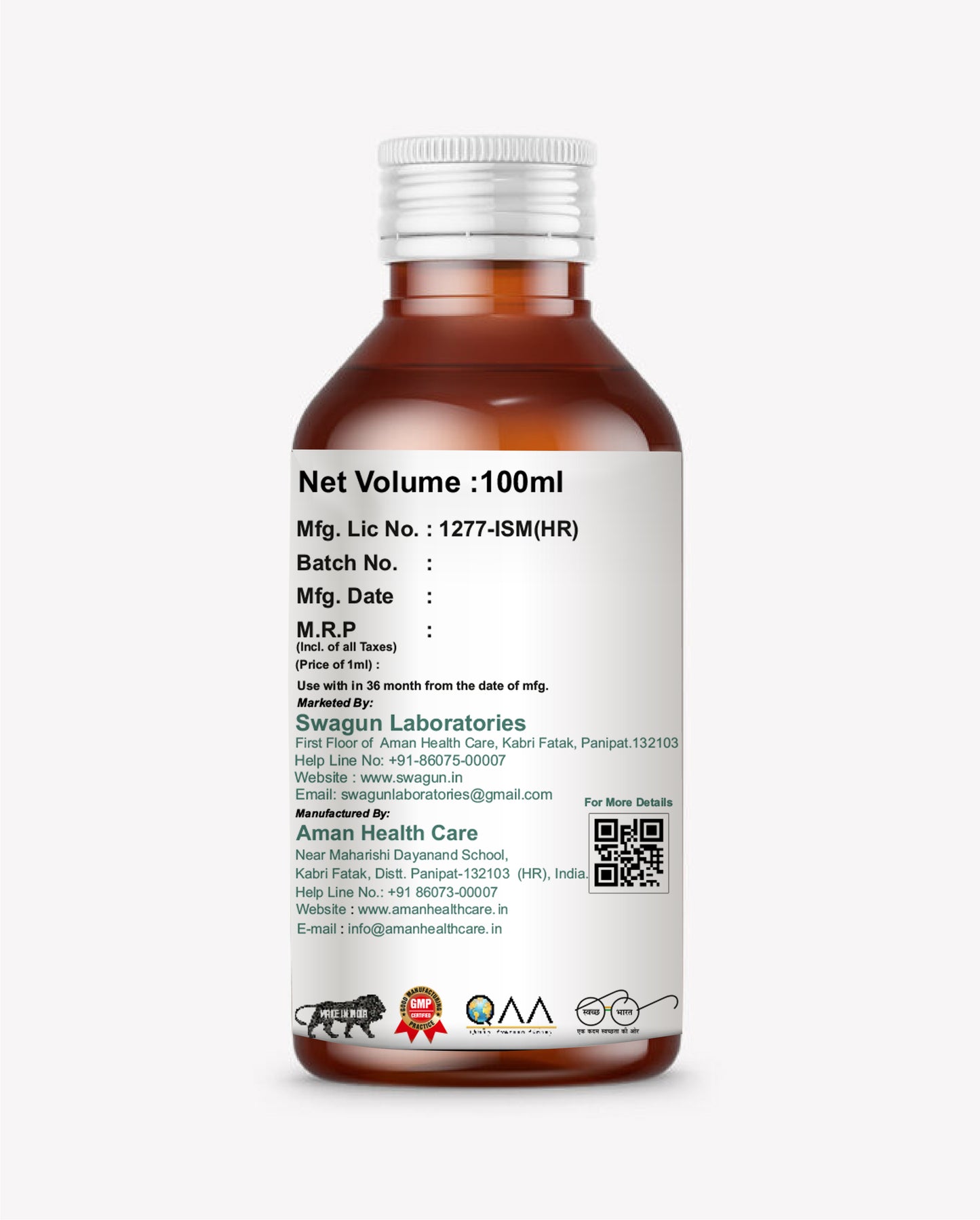 Couflex ayurvedic cough syrup product label herbal cough syrup with tulsi mulethi honey for cough relief