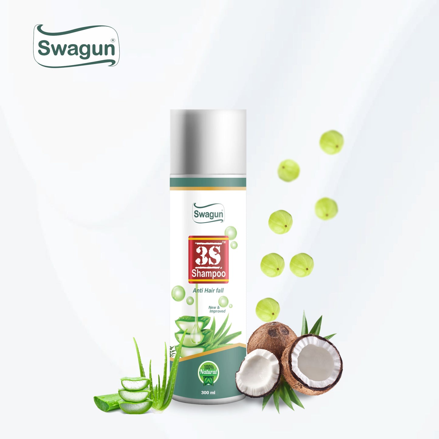 3S Anti Hair Fall Shampoo –Ayurvedic Hair shampoo anti dandruff image 3