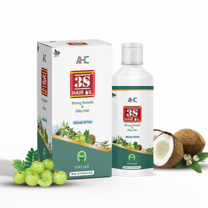 3S Hair Oil – Ayurvedic Solution for Faster Hair Growth & Reduced Hair Fall image 0