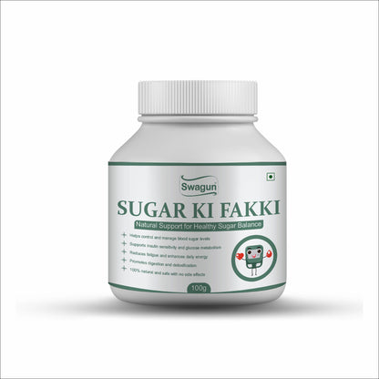 Swagun Sugar Balance Herbal Powder | Ayurvedic Suagr Ki Fakki 100g