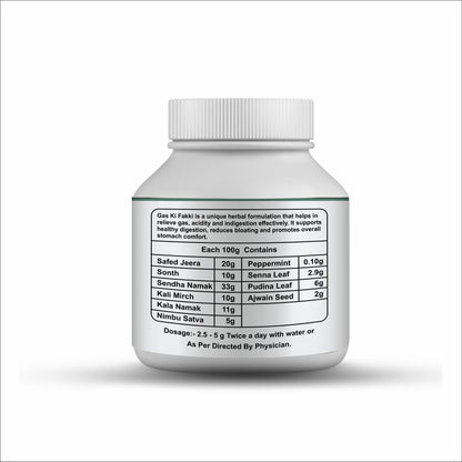 Ayurvedic Digestive Powder for Gas, Acidity & Bloating | Swagun Gas Ki Fakki 100g