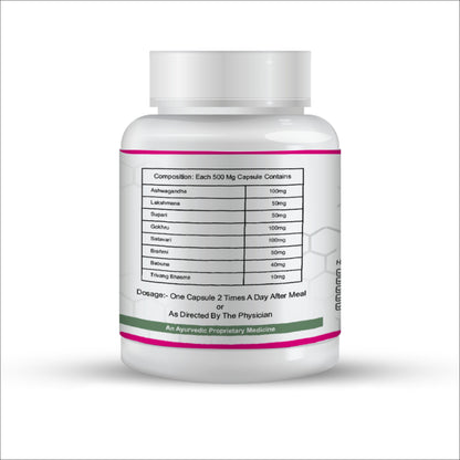 Swagun Win-Up F Women's Hormonal Balance Capsules | Ayurvedic Wellness & Vitality Support | 60 Capsules