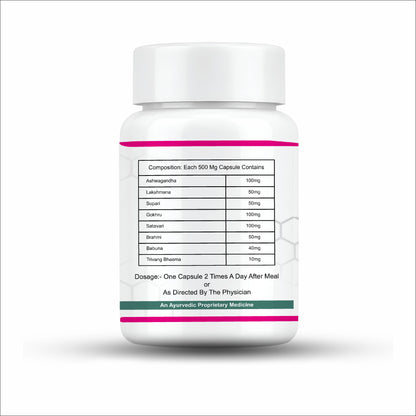 Swagun Win-Up F Women's Hormonal Balance Capsules | Ayurvedic Wellness & Vitality Support | 60 Capsules