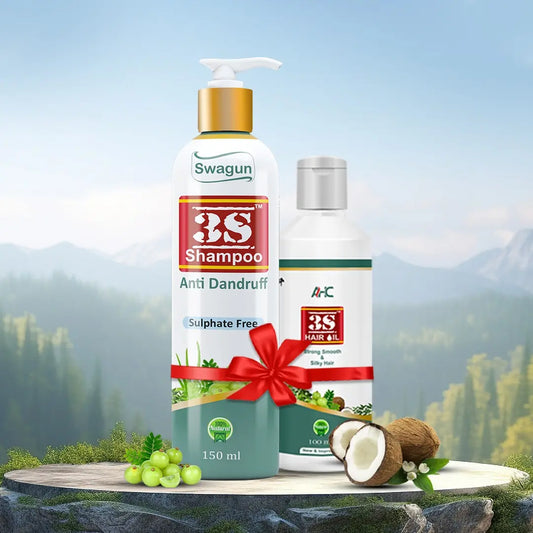 3S Shampoo + 3S Hair Oil image 0
