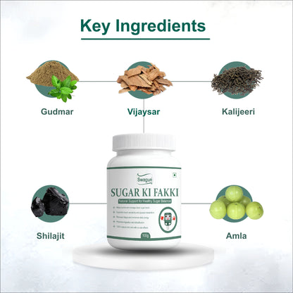 Swagun Sugar Balance Herbal Powder | Ayurvedic Suagr Ki Fakki 100g