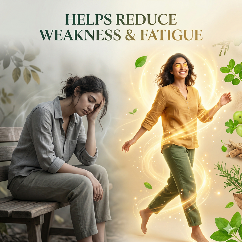 Helps Reduce Weakness & Fatigue