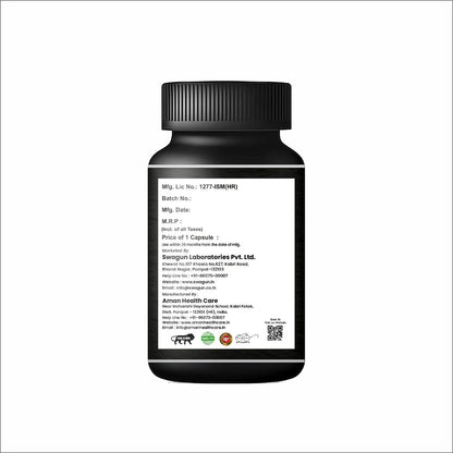 Swagun Spark Drive – Men's Performance Booster | 100% Herbal Formula | 60 Capsules