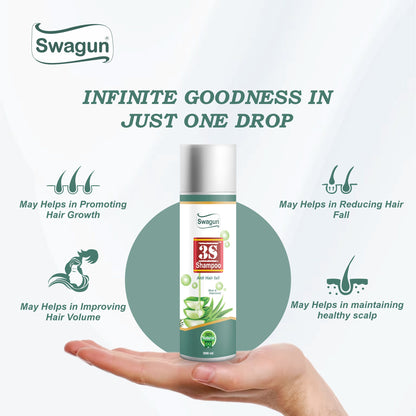 3S Anti Hair Fall Shampoo –Ayurvedic Hair shampoo anti dandruff image 2