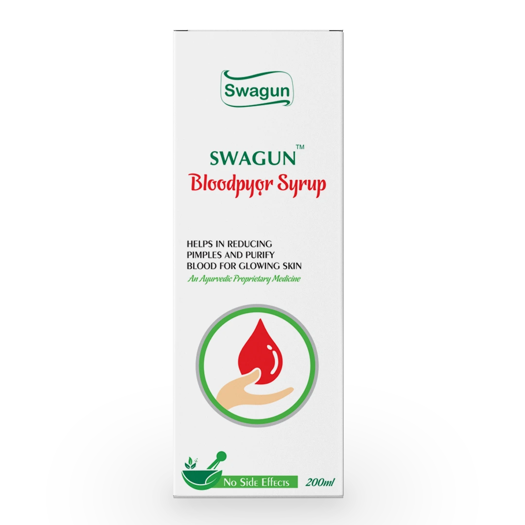 Swagun Bloodpyor Syrup Ayurvedic Blood Purifier image 0