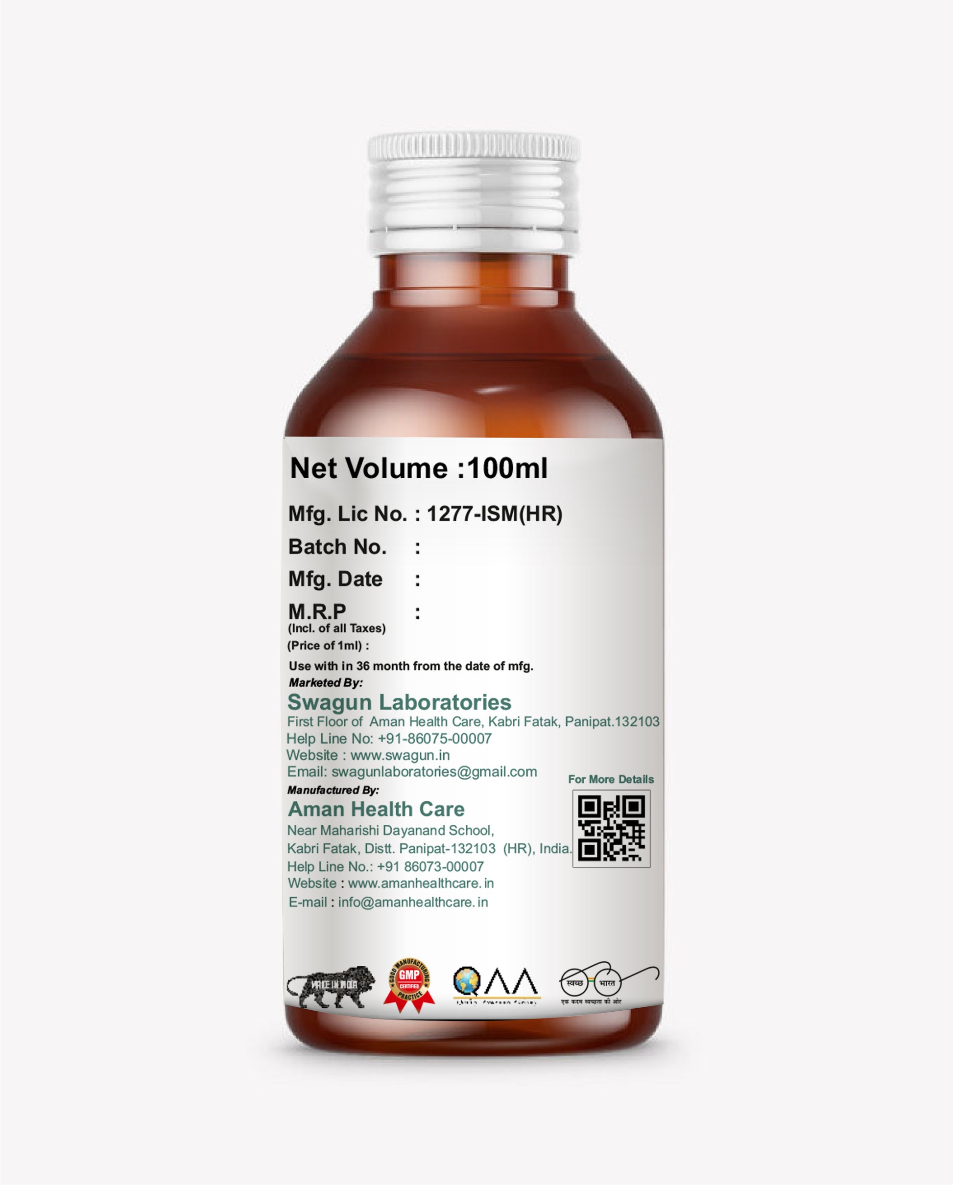Couflex ayurvedic cough syrup product label herbal cough syrup with tulsi mulethi honey for cough relief