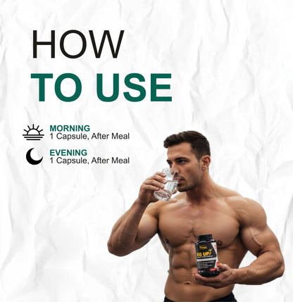 Swagun KG UP Ayurvedic Weight Gain Capsules for Healthy Muscle & Appetite –  60 Capsules