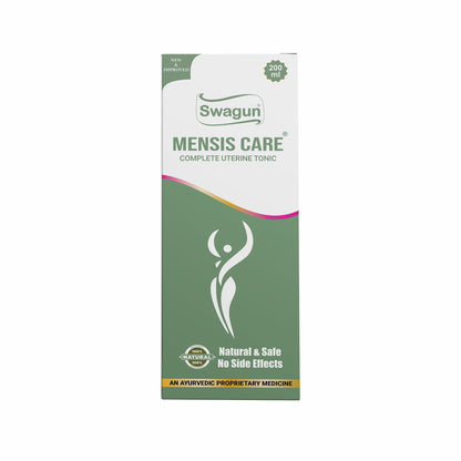 mensis care ayurvedic syrup for irregular periods uterine tonic for womens menstrual health