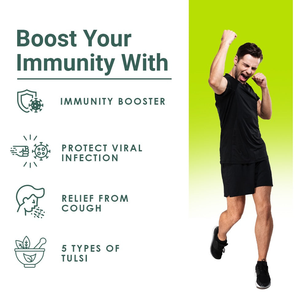 Swagun Tulsi Drops Ayurvedic herbal immunity support with 5 types of Tulsi extract for daily wellness